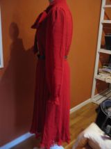 robe rouge "Gérerard Pasquier" T 38