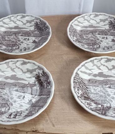 Assiettes decorative 