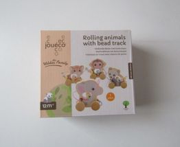 Animal roulant avec piste de perles ( Le singe )