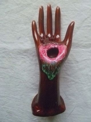 main , baguier Vallauris , vintage