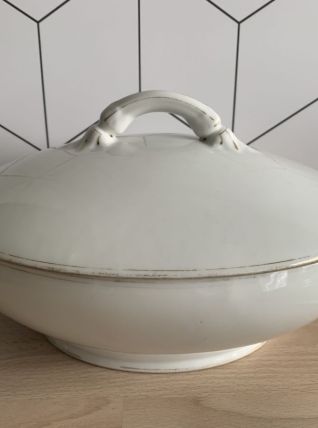 Soupière vintage en faïence