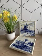 Carreaux de faïence -Bleu Delft