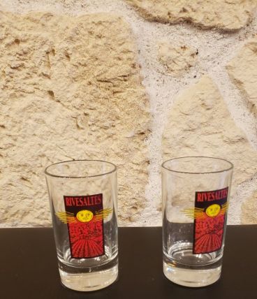 2 verres Rivesaltes Vintage 10 cl