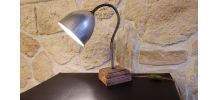 Lampe de bureau en aluminium