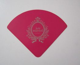 Evantails mariage lot de 6