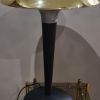 Lampe chrome or  champignon ( dit paquebot) 1975 a 85.,  h41