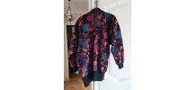 Veste longue très colorée  année 80/90  T42/44