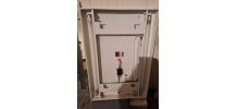 Miroir salle de bain avec rampe de lumière