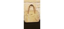 Sac à main Longchamp beige monogramme