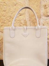 Sac Longchamp roseau bleu pâle