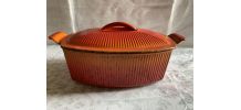 cocotte vintage en fonte 