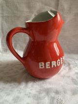 Pichet en porcelaine rouge 3/4 L