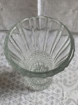Grand et beau vase en cristal excellent état années 1950