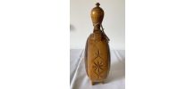 Gourde de berger en bois 