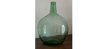 Dame-jeanne de 16 L vert tendre excellent état