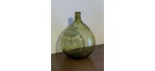 dame-jeanne vert ambrée de 10 l excellent état