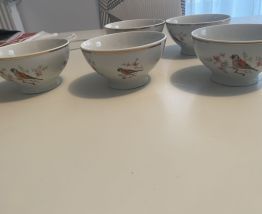 Tasses porcelaine Apilco