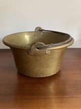 Chaudron en cuivre bon état diamètre 35 cm ,profond: 20 cm