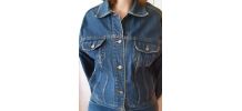 Blouson jean 90' femme