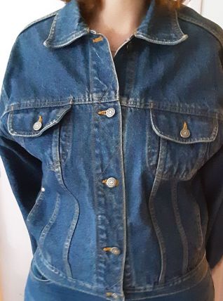 Blouson jean 90' femme