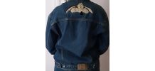 Blouson jean 90' femme
