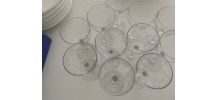 Verres à liqueur imprimé 