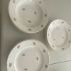 Assiettes plates 11 et 8 creuses St Amand