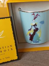 Les 5 Mug  Christian Lacroix Collection 5 continents 