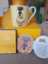 Les 5 Mug  Christian Lacroix Collection 5 continents 
