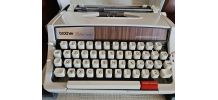 MACHINE A ECRIRE MECANIQUE BROTHER DELUXE 1510 PORTABLE DE 1
