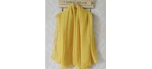 Grand Foulard Etole Ocre Jaune