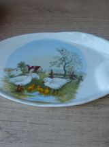 Plat de Service pour Foie Gras Limoges France