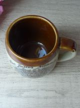 Vintage Grès Tasse à Thé ou à Café live Better Naturally