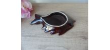  Ensemble Beurrier et Couteau Poisson Style Valauris