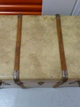 Malle de voyage beige