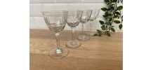 Set de 4 verres à porto 