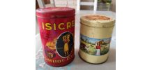 Boîtes métalliques vintages Isicrem