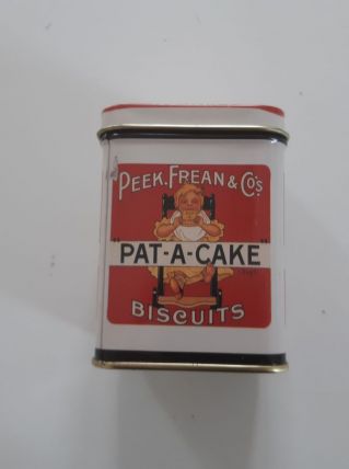 Boite collection Bicuits Pat A Cake