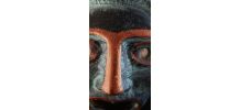 Masque mural vintage tragédie grecque