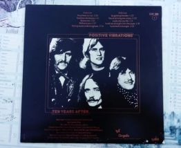 Vinyle Ten Years After Positive vibrations de 1974