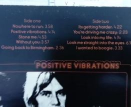 Vinyle Ten Years After Positive vibrations de 1974