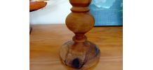 Vase bois d'olivier 