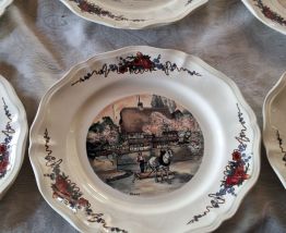 assiettes  alsaciennes