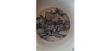 plat de service rond alsacien