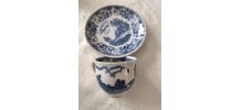 Ensemble tasses et sous-tasses Royal Tudor