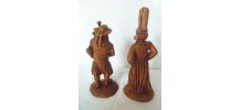 personnages bretons Bigoudon, vintage