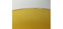 Coupe / plat creux Vereco ambre vintage 1970s