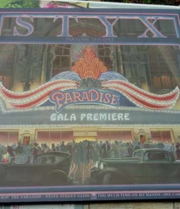 Vinyle LP Styx Paradise Theatre EO de 1981