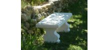 Banc en pierre reconstituée décoration de jardin Collection