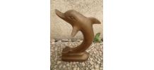 Dauphin en laiton , vintage
